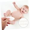 Supvox 20-Pack Waterproof Baby Navel Protection Patches, White, Oval view 3