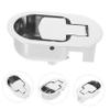 ULTECHNOVO Recliner Release Handle for Sofas and Recliners, Zinc Alloy, Silver view 4