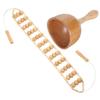 GANAZONO Portable Wooden Massage Tool with Cupping Set view 1
