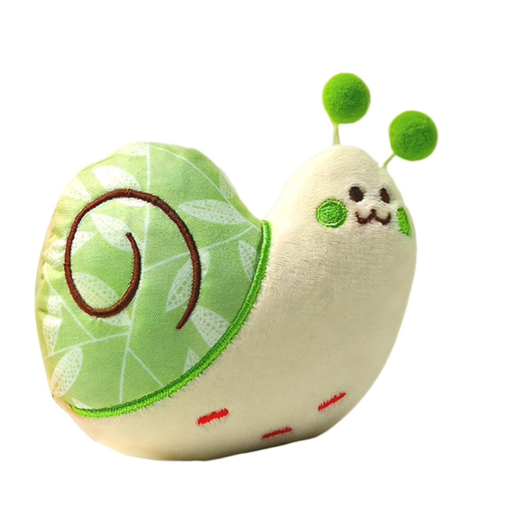 Dgayaeic Dog Plush Toys - Durable Snail-Shaped Chew Toys for Puppies
