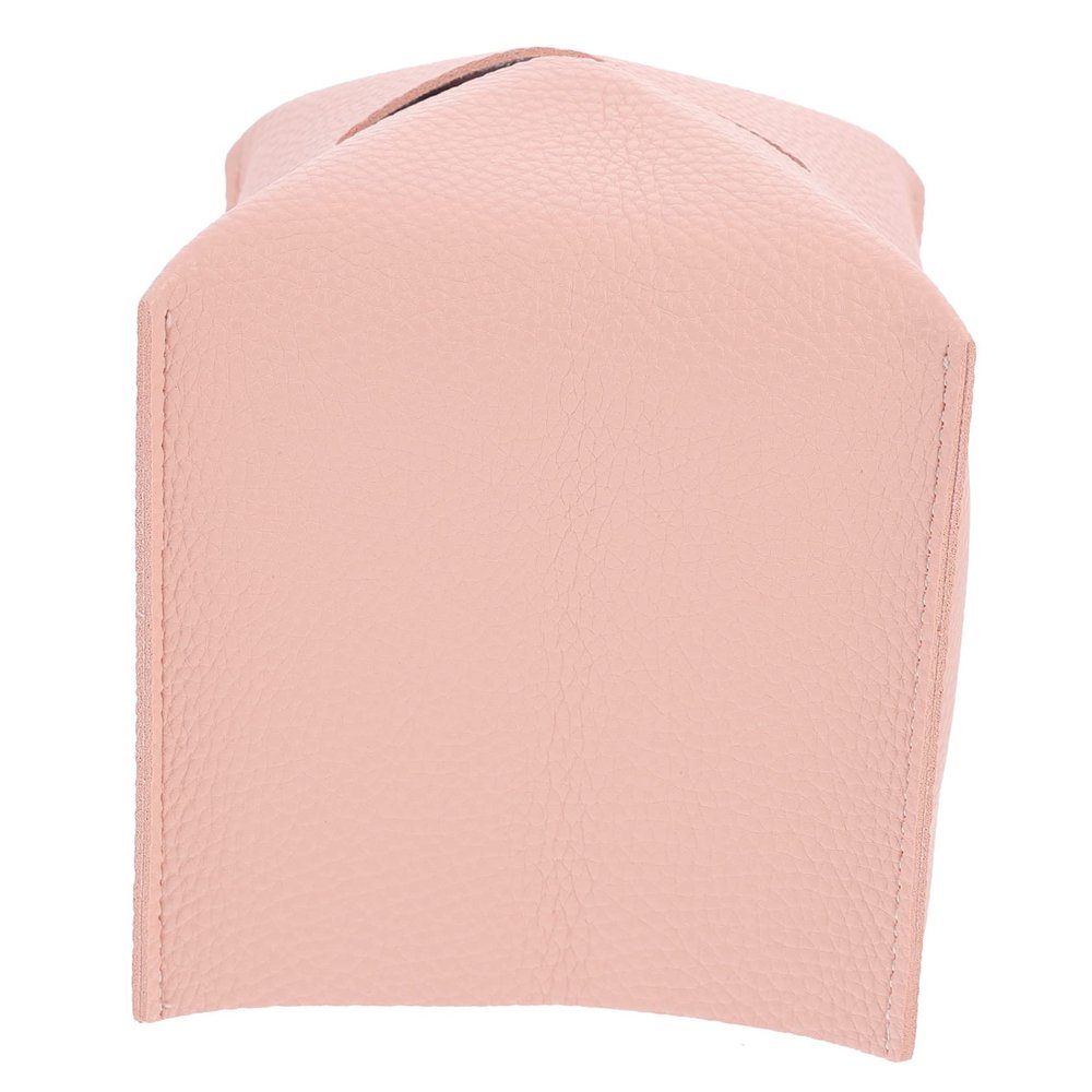Creative Leather Tissue Box, Pink, Simple and Stylish