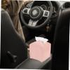 Creative Leather Tissue Box, Pink, Simple and Stylish view 2