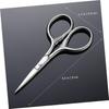 Stainless Steel Beard Scissors, Silver, for Men, Precise Trimming view 4