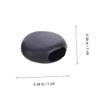 SAFIGLE Adjustable Black Mask Buttons, 500 Plastic Pieces with Anti-Slip Design view 2