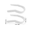 Mikinona 10-Piece U-Shaped Plastic Nose Lifter view 2