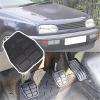 QASULER Brake and Clutch Pedal Pad Covers for VW Golf 2 and Golf 3 view 3