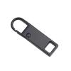 LZZYFPX 4-Piece Metal Zipper Pulls, Detachable Replacement Zipper Sliders for Bags and Clothing, Black view 1