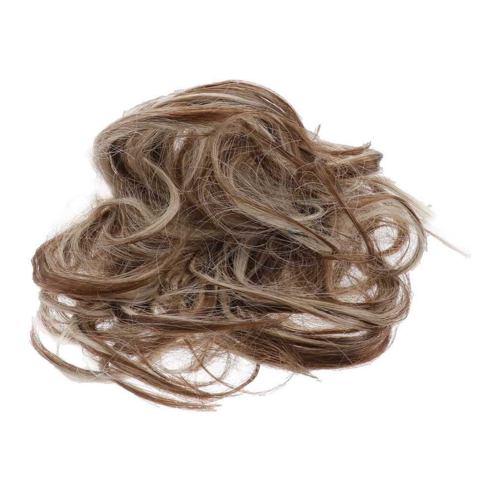 Elastic Curly Hair Extension with Hair Tie for Women and Girls