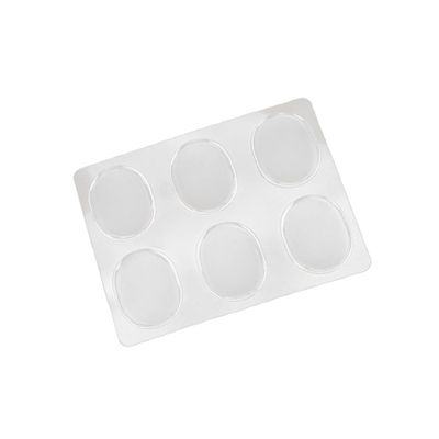 DINHEAROM Transparent Gel Heel Pads, 18 Small Round Cushions