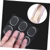 DINHEAROM Transparent Gel Heel Pads, 18 Small Round Cushions view 4