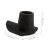 VALICLUD 4-Piece Nylon Walker Glides, Nonstick, for Canes and Rollators view 2