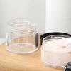 FSSTUD Small Transparent Cosmetic Sample Jars, 6-Piece Set view 2