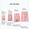 SXTYYH 3-in-1 Incontinence Bed Pad Skirt with Adjustable Waist, Washable, Waterproof, Leakproof (M, Pink-Paste) view 2