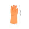 SWOOMEY 3-Pair Latex Cleaning Gloves for Dishwashing, Laundry, and Cooking view 2