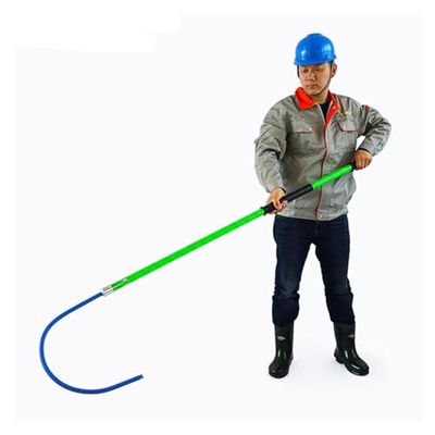 Insulated Portable Emergency Rescue Hook for High-Voltage Environments