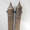 Kanduo Wall-Mounted Steel Gas Cylinder Holder with Safety Chain, Blue, for Hospitals/Factories/Schools (9 Pieces, 37.4 x 7.9 in) view 3