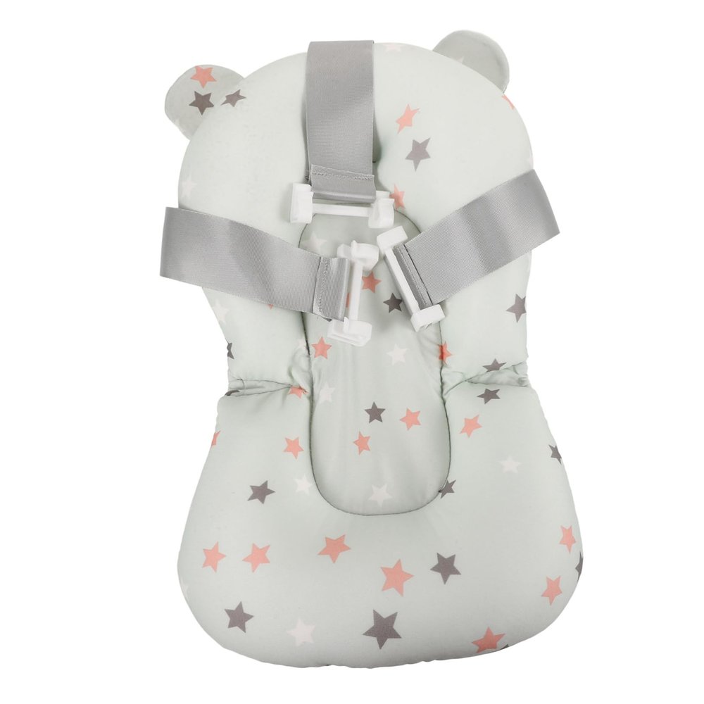 Baby Bath Cushion with Adjustable Bath Mat for Newborns