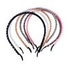 SAFIGLE Handmade Crystal Beaded Headbands, 6-Pack, Assorted Styles view 1