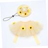 HANABASS Hawaii Pet Costume Set with Collar and Skirt view 3