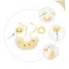 HANABASS Hawaii Pet Costume Set with Collar and Skirt view 4