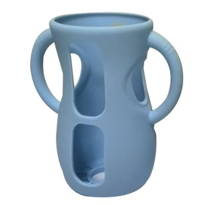Silicone Sleeve for Glass Baby Bottles, Flexible Non-Slip Protection