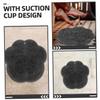 BESTYASH Silicone Scrub Mat, 2-Piece Set, with Suction Cups for Non-Slip Foot Care in the Bathtub and Shower view 2