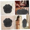 BESTYASH Silicone Scrub Mat, 2-Piece Set, with Suction Cups for Non-Slip Foot Care in the Bathtub and Shower view 3