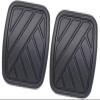 QASULER Brake and Clutch Pedal Rubber Covers for Suzuki Jimny/Samurai, Black, 2-Piece view 1