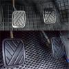 QASULER Brake and Clutch Pedal Rubber Covers for Suzuki Jimny/Samurai, Black, 2-Piece view 4