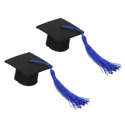 HANABASS Creative 2-Piece Pet Costume Set with Graduation Hat and Doctor Hat for Cats and Turtles
