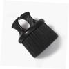 Beard Brush with Ring Design, 2-Piece Set, Black, Nylon and ABS view 3