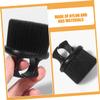 Beard Brush with Ring Design, 2-Piece Set, Black, Nylon and ABS view 4