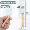 VARMDUKKE Easy Button Hook, Wooden Button Helper for Seniors, Arthritis and One-Handed Dressing, 1 Pack view 2