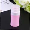 DEARMAMY 3-Piece Silicone Cosmetic Bottles, Refillable Travel Squeeze Bottles for Lotion view 3