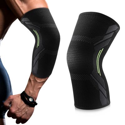 GlasFlength Elbow Brace, 1 Count, Tennis Elbow Support for Men and Women, Left/Right, Compression, Black, L