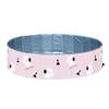 AIJUSSS Foldable Pet Bathtub for Small and Medium Dogs, Portable PVC Pool for Dogs and Cats, Pink/Blue (Pink, 47.2 × 11.8 in) view 1