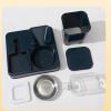 Montesy 2-in-1 Automatic Feeder for Small Dogs and Cats with Double Bowl, Food Container, and Water Dispenser view 4
