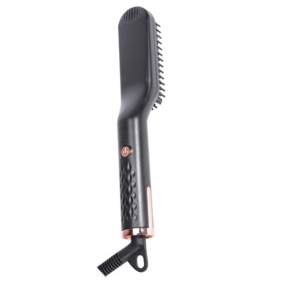 Gold Beard Comb with Bristles for Beard and Mustache