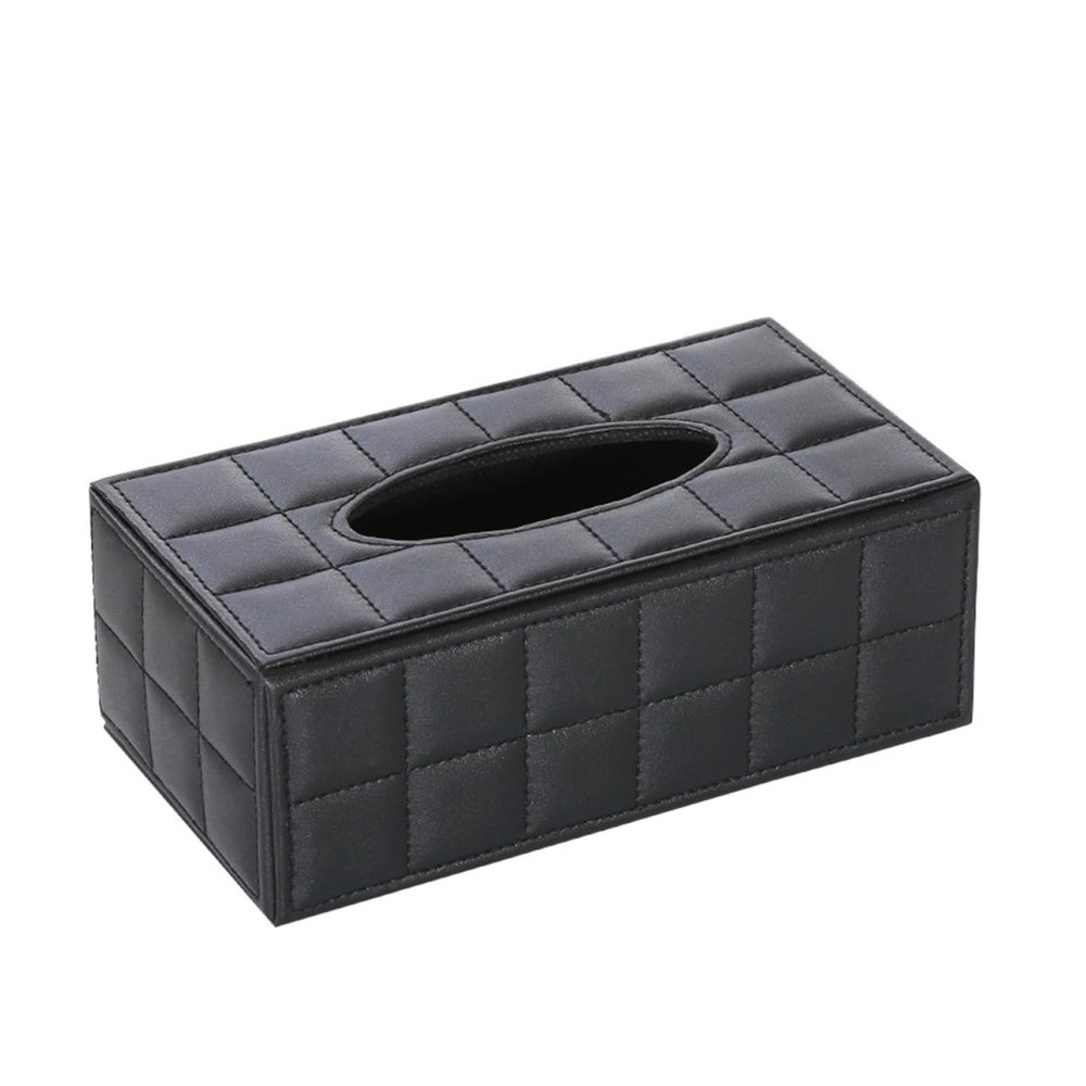 Elegant PU Leather Tissue Box Cover