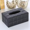 Elegant PU Leather Tissue Box Cover view 3