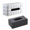 Elegant PU Leather Tissue Box Cover view 4