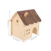 HANABASS Wooden Hamster House DIY view 2