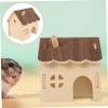HANABASS Wooden Hamster House DIY view 3