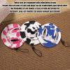 Adjustable Dog Sun Hat, Princess Style with Ear Holes view 3