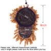Afro High Puff Ponytail with Bangs, Synthetic Curly Drawstring Hairpiece view 2