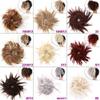 Women's Synthetic Messy Curly Hair Bun Extension, Elastic Hairpiece (1B) view 3