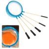 5 x Fish Net for Aquariums, 10.2 cm, Fine Mesh, Skimmer Filter for Small Fish with Handle view 2