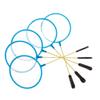 5 x Fish Net for Aquariums, 10.2 cm, Fine Mesh, Skimmer Filter for Small Fish with Handle view 4