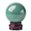 IUYIXWFP Feng Shui Crystal Ball Ornament, Natural Green Fluorite Sphere, 2.75 in view 1