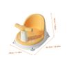 Portable Baby Bath Seat with Non-Slip Protection view 2